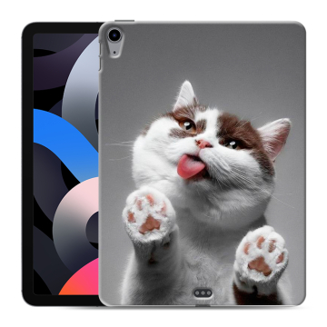 Силиконовый чехол на планшета Ipad Air (2020) с принтом Коты Силиконовый чехол на планшета Ipad Air (2020) с принтом Коты