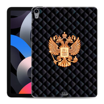 Силиконовый чехол на Ipad Air (2020) с принтом Герб России принт Силиконовый чехол на Ipad Air (2020) с принтом Герб России принт