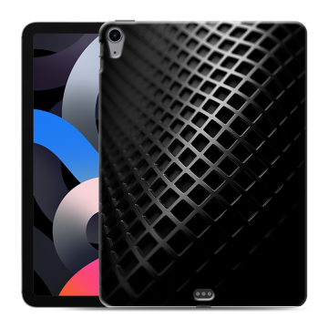 Силиконовый чехол на Ipad Air (2020) с принтом Текстура металла Силиконовый чехол на Ipad Air (2020) с принтом Текстура металла