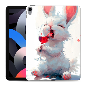 Силиконовый чехол на Ipad Air (2020) с принтом кролик зайчик Силиконовый чехол на Ipad Air (2020) с принтом кролик зайчик