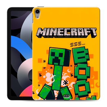 Силиконовый чехол на Ipad Air (2020) с принтом Майнкрафт Minecraft Силиконовый чехол на Ipad Air (2020) с принтом Майнкрафт Minecraft