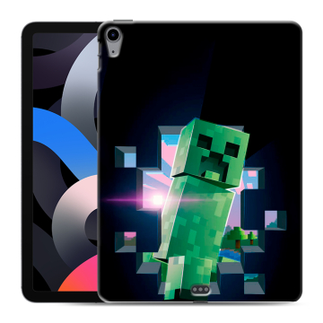 Силиконовый чехол на Ipad Air (2020) с принтом Майнкрафт Minecraft Силиконовый чехол на Ipad Air (2020) с принтом Майнкрафт Minecraft
