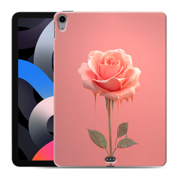 Силиконовый чехол на Ipad Air (2020) с принтом Розовая роза Силиконовый чехол на Ipad Air (2020) с принтом Розовая роза