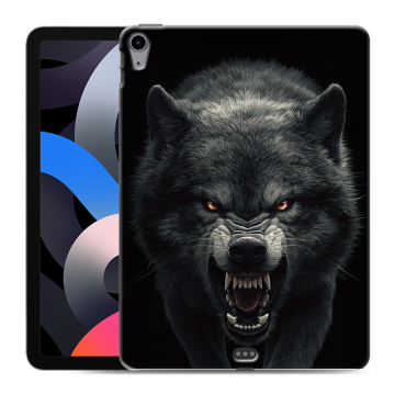 Силиконовый чехол на Ipad Air (2020) с принтом Волк Силиконовый чехол на Ipad Air (2020) с принтом Волк