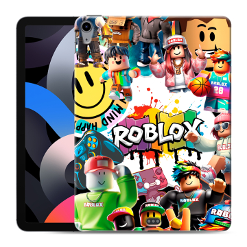 Силиконовый чехол на Ipad Air (2020) с принтом Roblox Роблокс