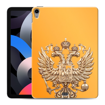 Силиконовый чехол на Ipad Air (2020) с принтом Герб Флаг России Силиконовый чехол на Ipad Air (2020) с принтом Герб Флаг России