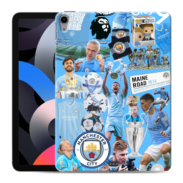 Силиконовый чехол на Ipad Air (2020) с принтом Man City Манчестер Сити Силиконовый чехол на Ipad Air (2020) с принтом Man City Манчестер Сити