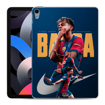 Силиконовый чехол на Ipad Air (2020) с принтом Барселона Barca Yamal Силиконовый чехол на Ipad Air (2020) с принтом Барселона Barca Yamal