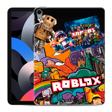 Силиконовый чехол на Ipad Air (2020) с принтом Roblox Роблокс Силиконовый чехол на Ipad Air (2020) с принтом Roblox Роблокс