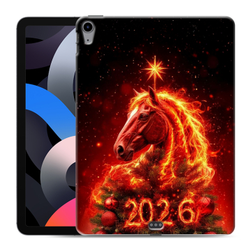 Силиконовый чехол на Ipad Air (2020) с принтом Новый год Силиконовый чехол на Ipad Air (2020) с принтом Новый год