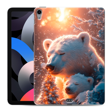 Силиконовый чехол на Ipad Air (2020) с принтом Новый год Силиконовый чехол на Ipad Air (2020) с принтом Новый год
