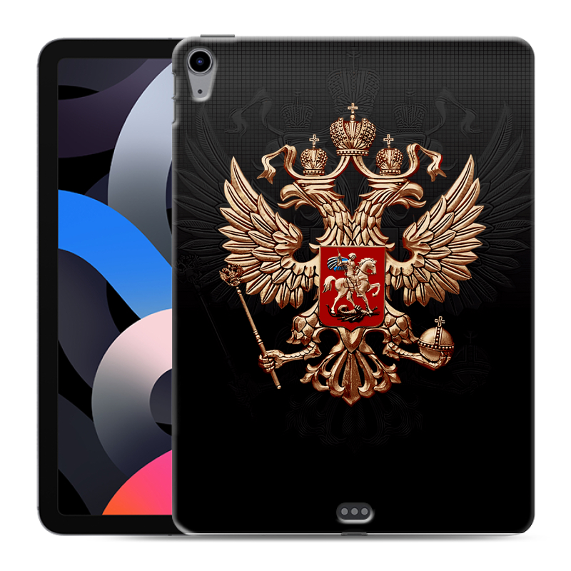 Силиконовый чехол на Ipad Air (2020) с принтом Герб России Силиконовый чехол на Ipad Air (2020) с принтом Герб России