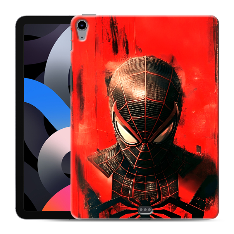 Силиконовый чехол на Ipad Air (2020) с принтом человек паук spiderman Силиконовый чехол на Ipad Air (2020) с принтом человек паук spiderman