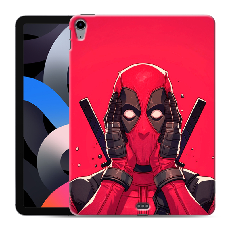 Силиконовый чехол на Ipad Air (2020) с принтом Дедпул Deadpool Силиконовый чехол на Ipad Air (2020) с принтом Дедпул Deadpool