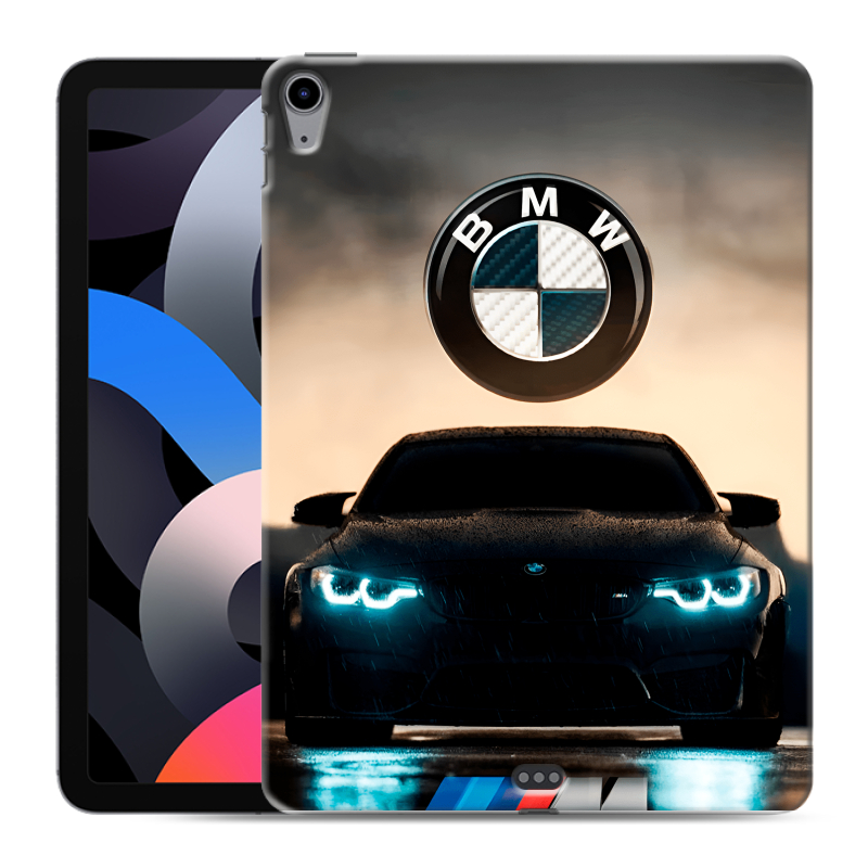 Силиконовый противоударный чехол на Ipad Air (2020) с принтом БМВ BMW Силиконовый противоударный чехол на Ipad Air (2020) с принтом БМВ BMW