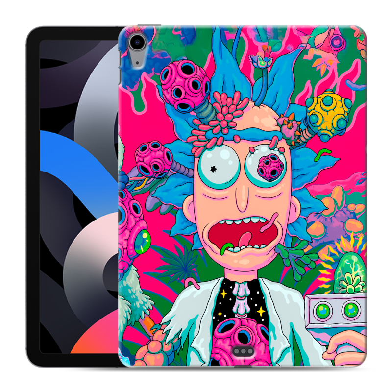 Силиконовый чехол на Ipad Air (2020) с принтом Рик и Морти Rick Morty Силиконовый чехол на Ipad Air (2020) с принтом Рик и Морти Rick Morty
