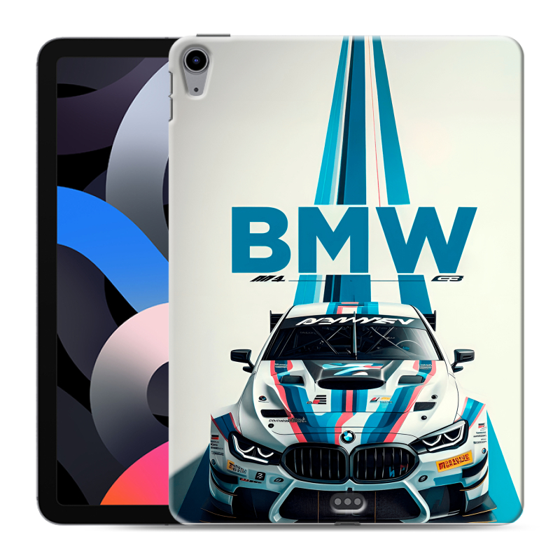 Силиконовый противоударный чехол на Ipad Air (2020) с принтом БМВ BMW Силиконовый противоударный чехол на Ipad Air (2020) с принтом БМВ BMW