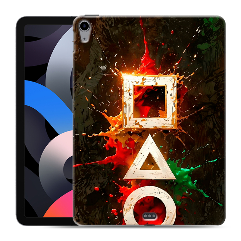 Силиконовый чехол на Ipad Air (2020) с принтом Squid Game Игра кальмара Силиконовый чехол на Ipad Air (2020) с принтом Squid Game Игра кальмара
