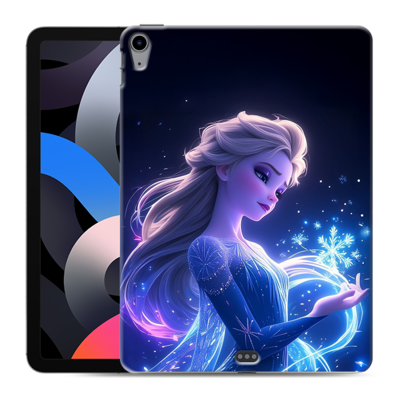 Силиконовый противоударный чехол на Ipad Air (2020) с принтом Холодное сердце Frozen Силиконовый противоударный чехол на Ipad Air (2020) с принтом Холодное сердце Frozen