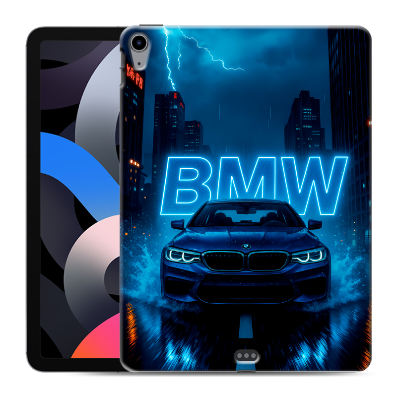 Силиконовый противоударный чехол на Ipad Air (2020) с принтом BMW БМВ Силиконовый противоударный чехол на Ipad Air (2020) с принтом BMW БМВ
