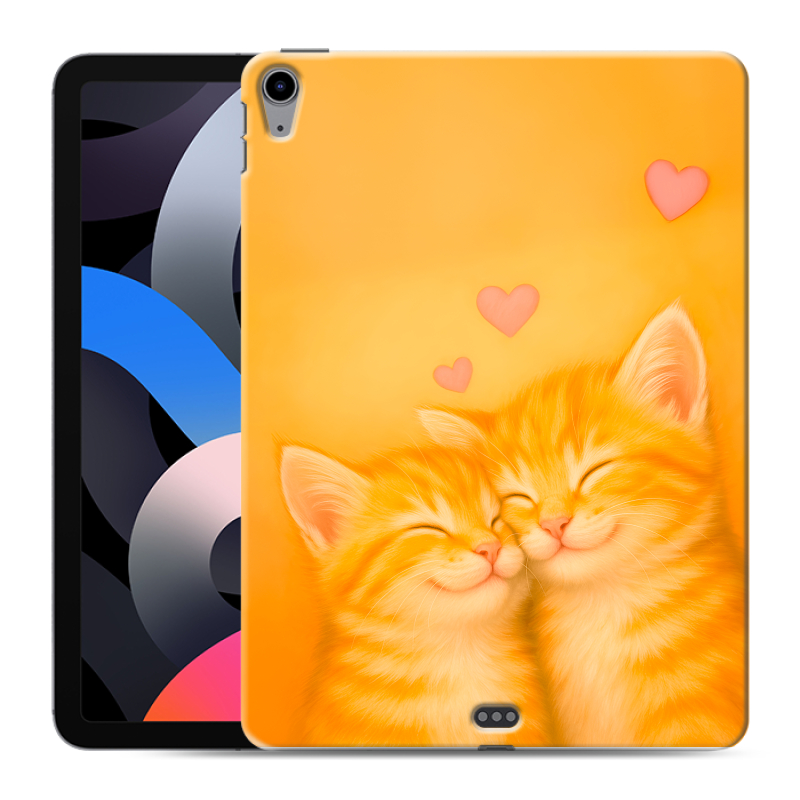 Силиконовый чехол на Ipad Air (2020) с принтом Милые котята Силиконовый чехол на Ipad Air (2020) с принтом Милые котята
