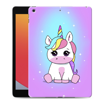 Силиконовый чехол на планшета Ipad 10.2 (2020) с принтом Единорог