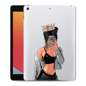 Силиконовый чехол на планшета Ipad 10.2 (2020) с принтом Женские принты