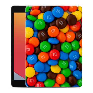 Силиконовый чехол на планшета Ipad 10.2 (2020) с принтом Конфеты