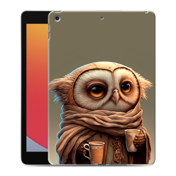 Силиконовый чехол на планшета Ipad 10.2 (2020) с принтом Сова