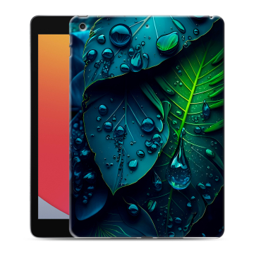 Силиконовый чехол на планшета Ipad 10.2 (2020) с принтом Листья