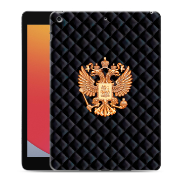 Силиконовый чехол на Ipad 10.2 (2020) с принтом Герб России принт