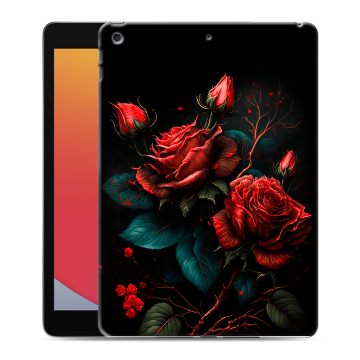 Силиконовый чехол на Ipad 10.2 (2020) с принтом Розы красные