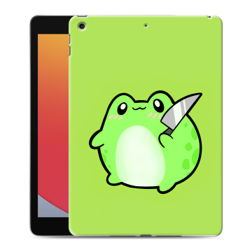 Силиконовый чехол на Ipad 10.2 (2020) с принтом Лягушенок