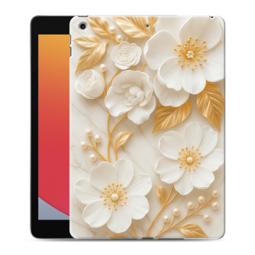 Силиконовый чехол на Ipad 10.2 (2020) с принтом Цветы