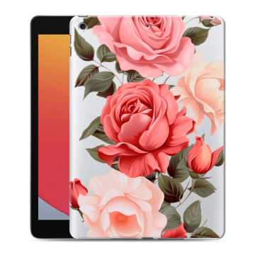 Силиконовый чехол на Ipad 10.2 (2020) с принтом Розы