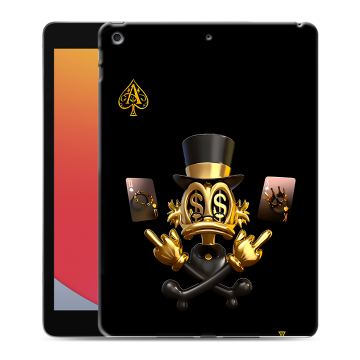 Силиконовый чехол на Ipad 10.2 (2020) с принтом Золотой скрудж макдак