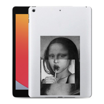 Силиконовый чехол на Ipad 10.2 (2020) с принтом Мона Лиза