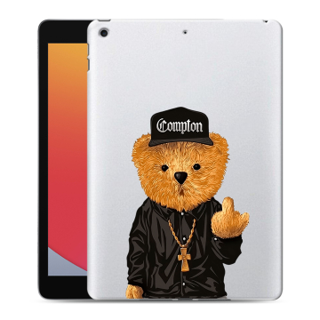 Силиконовый чехол на Ipad 10.2 (2020) с принтом Плюшевый медведь