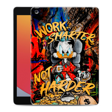 Силиконовый чехол на Ipad 10.2 (2020) с принтом Дональд Дак Деньги