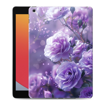 Силиконовый чехол на Ipad 10.2 (2020) с принтом Розы цветы Силиконовый чехол на Ipad 10.2 (2020) с принтом Розы цветы