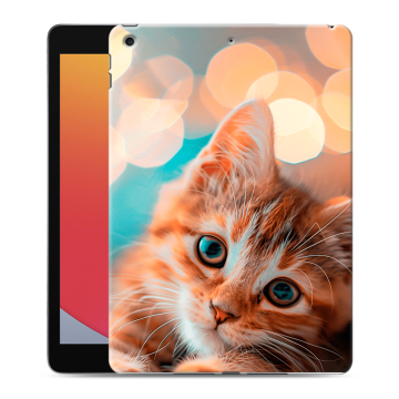 Силиконовый чехол на Ipad 10.2 (2020) с принтом котик