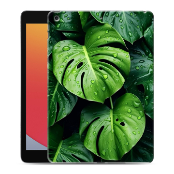 Силиконовый чехол на Ipad 10.2 (2020) с принтом Листья