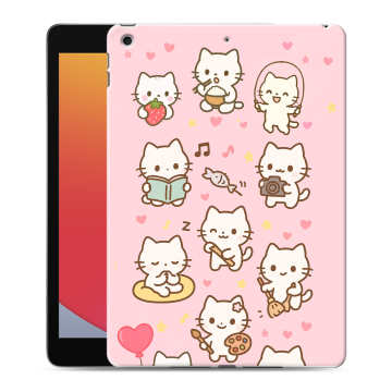 Силиконовый чехол на Ipad 10.2 (2020) с принтом Hello Kitty Хелоу Кити
