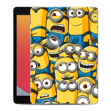 Силиконовый чехол на Ipad 10.2 (2020) с принтом Миньоны