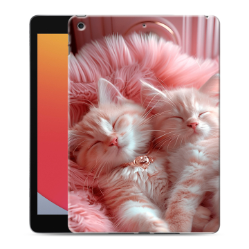 Силиконовый чехол на Ipad 10.2 (2020) с принтом котята котики Силиконовый чехол на Ipad 10.2 (2020) с принтом котята котики