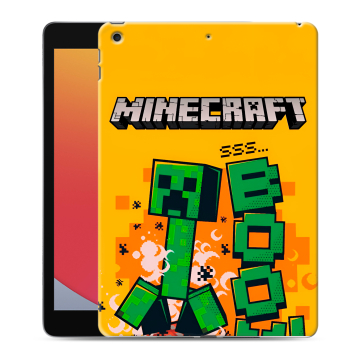 Силиконовый чехол на Ipad 10.2 (2020) с принтом Майнкрафт Minecraft
