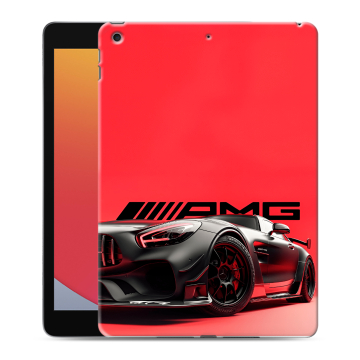 Силиконовый чехол на Ipad 10.2 (2020) с принтом Мерседес Mercedes AMG Силиконовый чехол на Ipad 10.2 (2020) с принтом Мерседес Mercedes AMG