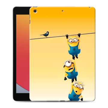 Силиконовый чехол на Ipad 10.2 (2020) с принтом Миньоны