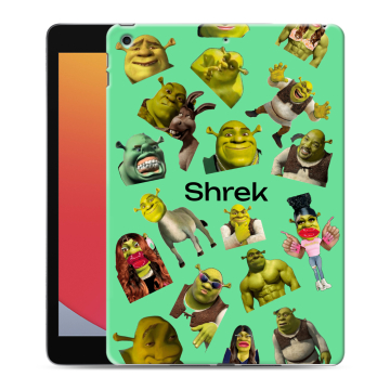 Силиконовый чехол на Ipad 10.2 (2020) с принтом Шрек Shrek Силиконовый чехол на Ipad 10.2 (2020) с принтом Шрек Shrek