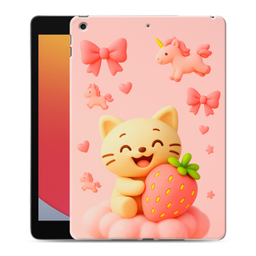 Силиконовый чехол на Ipad 10.2 (2020) с принтом для девочек